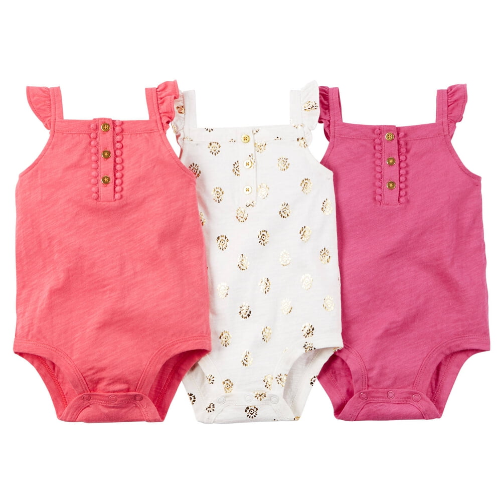 carter's sleeveless onesies