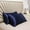 Navy, variant on AZXY Silk Pillowcase for Hair and Skin, Standard Cooling Breathable Pillow Cases, Satin Pillowcases Set of 2, Smooth and Soft Pillow Cases for Comfortable Sleep, 20"x26", Black