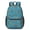 Robot and Dots Blue Pattern, variant on Robot and Gears Blue Pattern 17" Waterproof Oxford School Backpacks for Teens, S-Shape Padded Straps, for School, Travel, Hiking, Camping