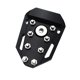 thumbnail image 5 of Extensión de la pastilla del freno de pie de la motocicleta Extensión duradera de la punta del estribo de la motocicleta Negro, 5 of 9