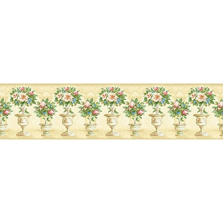 Topiary Wallpaper Border