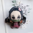 thumbnail image 1 of Demon Slayer Plush Keychain - Cute And Cute Character Plush Doll Pendant. Soft And Adorable Anime Keychain That Can Be Attached To Backpacks, Wallets, And Keys - The Perfect Gift For Fans., 1 of 3