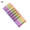 1#, variant on Grofry Bobby Pin 10Packs Girl Rainbow Magnoloran Wavy Hair Clip Hairpin Hairdressing