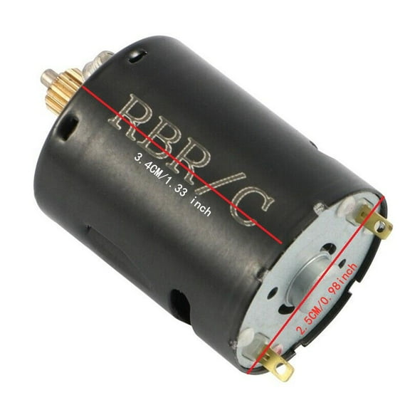 Gearbox Motor 370 High-Speed, Wear-Resistant Spare Motor for WPL 1/10 D12 Rc Cars