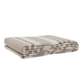 thumbnail image 5 of Con-Tact Brand Yard Goods Vinyl Fabric with Flannel Backing, Pre-Cut Linen Stripe Brown, 60 in. x 72 in., 5 of 11