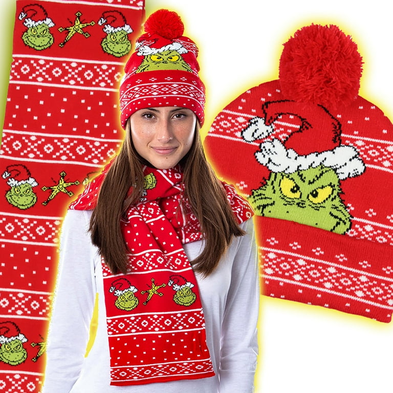 Dr. Seuss Winter Hat and Scarf Kit