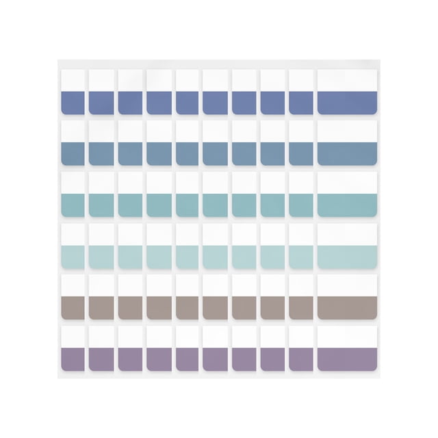 Colored Index Tab, Repositionable Page Tabs Flags, Self-Stick Page Markers, 1.77x1.1 Inch Book Sticky Tabs for Notebooks, Filing, Classification, Durable Writable for Easy Labeling and Reusing
