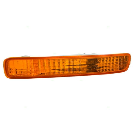 - Drivers Park Signal Front Marker Light Lamp Lens Replacement for Honda 33352-SV4-A02