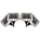 thumbnail image 5 of Xihbxyly Luz Solar de Suelo, Luz Exterior Empotrada de 8 Led, Diseño de Ahorro de Energía, Control Inteligente de La Luz, Ideal para Caminos, Jardines y Patios. Ideal para Propietarios., 5 of 7