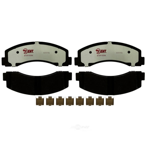 Raybestos EHT2087H Enhanced Hybrid Technology Brake Pad Set, 1 Pack Fits select: 2019 FORD F150 SUPERCREW, 2018 FORD F150