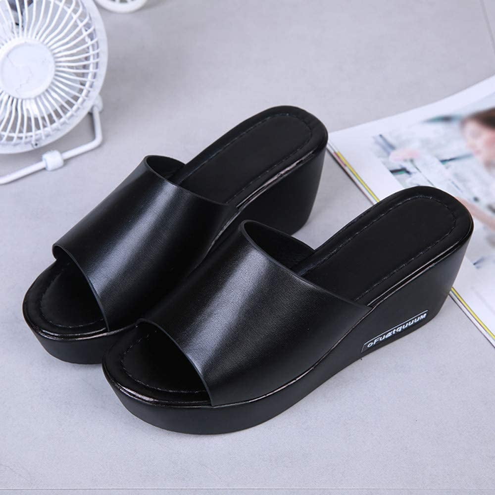 High heel platform wedge sandals deals