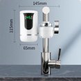 thumbnail image 2 of Mistaha Instant Hot Water Tap Faucet with Digital Temperature Display - No Installation Required, Energy Efficient, American Standard, 2 of 6