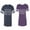 Men Navy / Women Purple, variant on Nothing Sense Makes When A Part Matching Couple Cotton Jerseys (Men Navy / Women Black) (Men S / Women S)