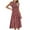Red, variant on Summer Dresses for Womens 2026 Fashion Oversize Elegance Casual Loose Floral Sleevless Crew Neck Dress Gift for Women