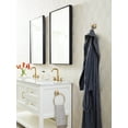 thumbnail image 4 of Amerock Stature Champagne Bronze Single Prong Robe Hook, 4 of 9