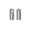 Cord End Cap, Tube 7x3mm Fits up to 2.5mm Cord, 12 Pieces, Stainless Steel