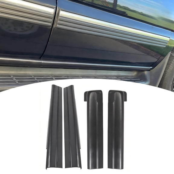 For 14068 Rocker Panels Covers For 99-06 Chevy Silverado GMC Sierra Extended Cab