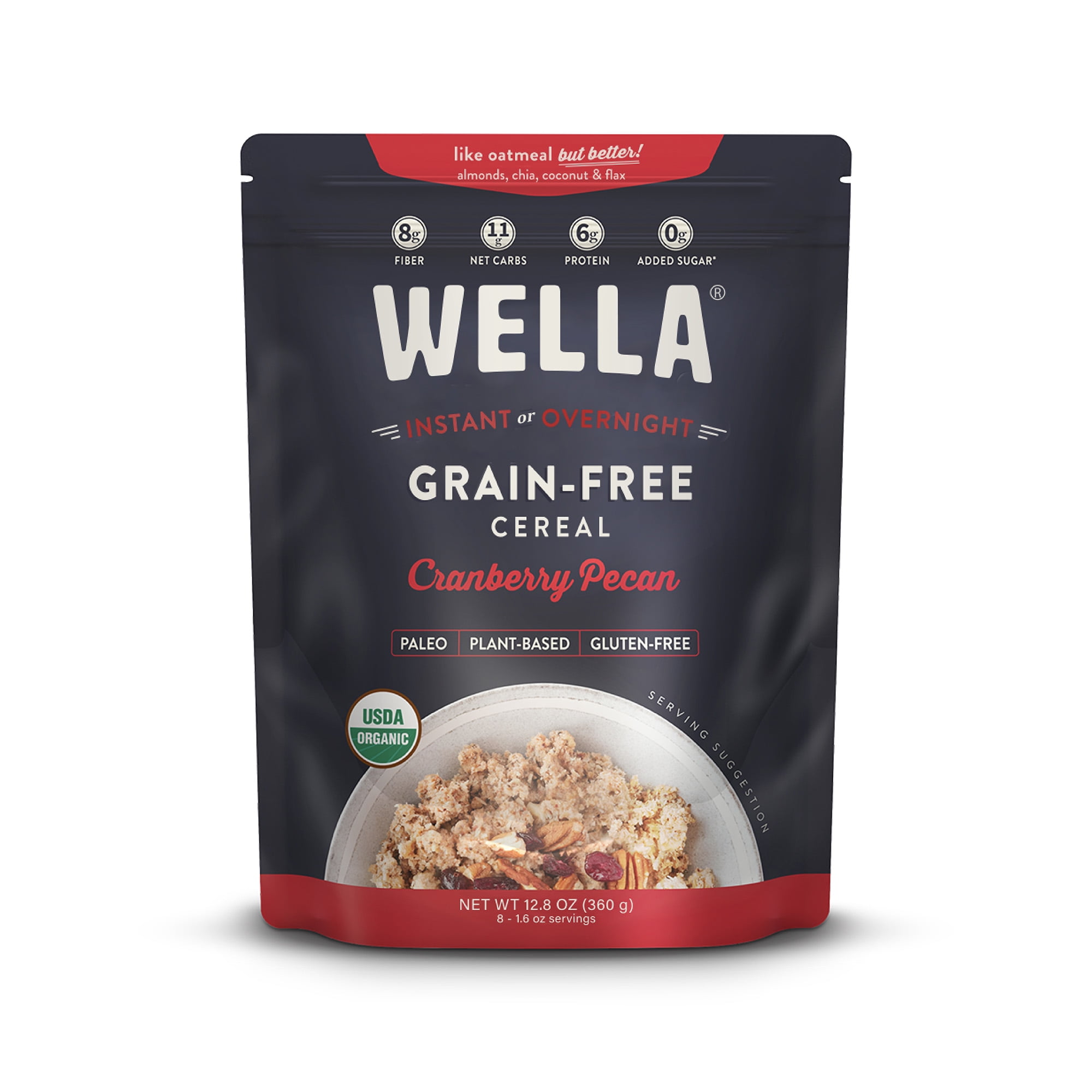 Wella GrainFree Cereal Cranberry Pecan Pouch (8 Servings)