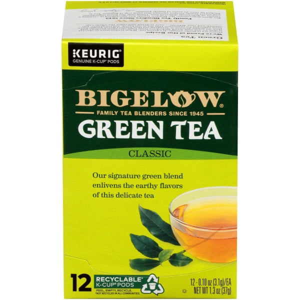 Bigelow Green Tea, Keurig K-Cup Tea 