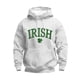 thumbnail image 2 of Ceisia Men's Irish Four-Leaf Clover Print Hoodie | Vintage Washed Relaxed Long-Sleeve Casual Sweatshirt Gift, 2 of 3