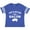 Football Blue and White, variant on Inktastic Life's Better with Bacon Boys or Girls Toddler T-Shirt