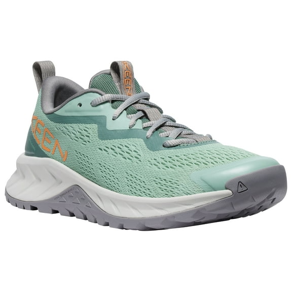 Pre-Owned KEEN 1029394 Versacore Speed Hiking Shoe for Ladies - Granite Green/Tangerine - 7.5M