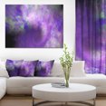 thumbnail image 1 of Perfect Light Purple Starry Sky - Abstract Canvas Art Print, 1 of 3