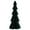 B, variant on Handmade Folded Paper Decor Pleated Texture 3D Conical Shape Lightweight Sturdy Home Tabletop Mantel Shelf Holiday Party Display