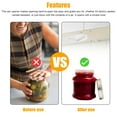 ZGBY Jar Opener Weak Single Hand Under Counter Lid Opening