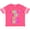 Football Pink and White, variant on Inktastic Worlds Best Little Sister Girls Toddler T-Shirt
