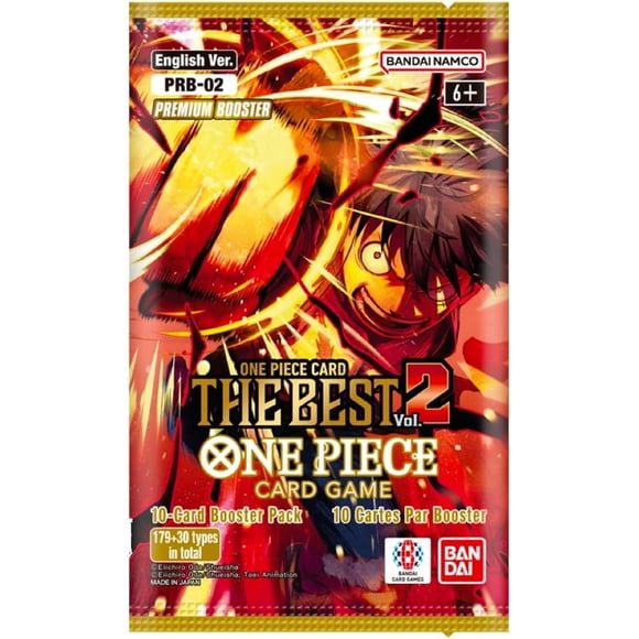 One Piece TCG: The Best One Vol. 2 (PRB-02) Booster Pack - 12 Cards