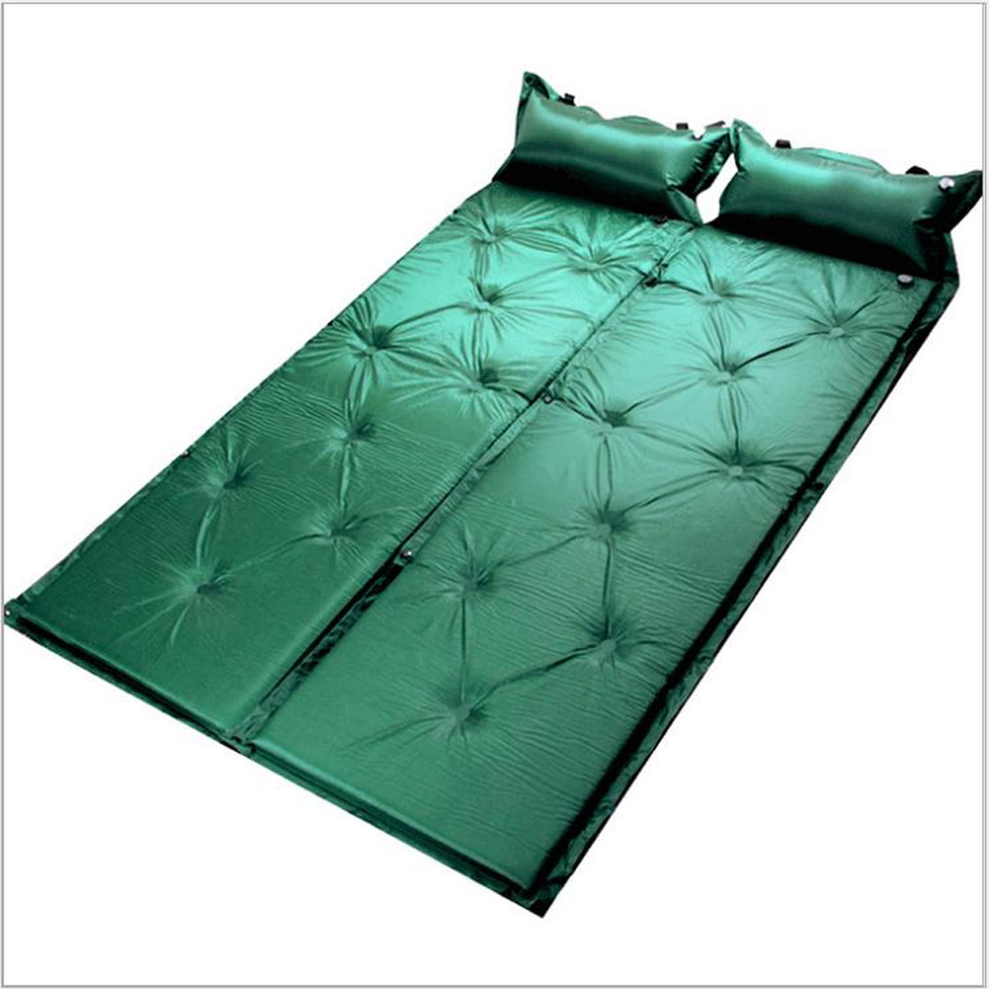 Self Inflating Sleeping Pad with Free Bonus Camping Pillow Comfortable and Well Insulated Yet Compact When Folded The Foam Camping Mattress is Large Ryno Tuff Sleeping Pad Set