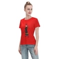 thumbnail image 4 of Women's Basic Short Sleeve T-Shirt One Piece Trafalgar, 4 of 6