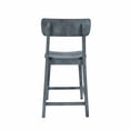 thumbnail image 6 of Torino Wood Counter Stool - Charcoal Grey, 6 of 6