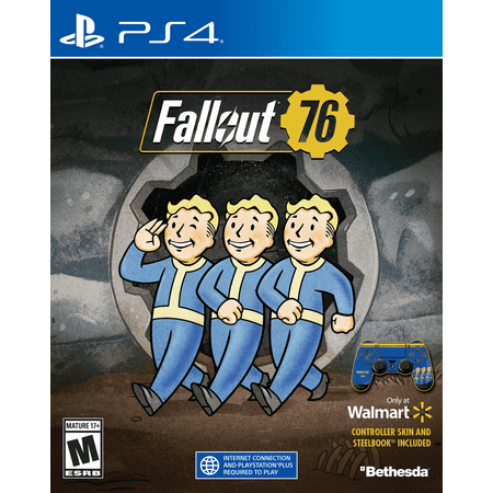 Fallout 76 Steelbook, Bethesda, Playstation 4, (Best Pistol In Fallout 4)