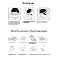 thumbnail image 4 of Sunny Swim Goggles Full View Fog Clear 360° Wide Angle Design Comfortable Fit for Pool Beach Water Park Training Bath, 4 of 6