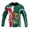 thumbnail image 5 of Sudadera con capucha con estampado del emblema de México en 3D para hombres y niños, ropa de calle moderna, chándal para mujer, sudadera deportiva Harajuku, ropa de moda unisex, 5 of 5