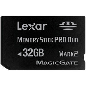 Lexar LMSPD32GBSBNAM Platinum II Memory Stick PRO Duo card - 32GB