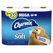 Charmin Ultra Soft Toilet Paper, 9 Mega Rolls