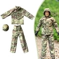 thumbnail image 1 of Figura de acción a escala 1/6, ropa, chaqueta, pantalones, uniforme, regalos para niños, minihombre, ropa elegante en miniatura, ropa para muñecas de, 1 of 10