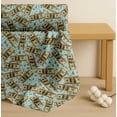 thumbnail image 4 of Soimoi Cotton Cambric Fabric Dollar Currency Note & Leaves Printed Fabric 1 Yard 56 Inch Wide, 4 of 7