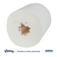thumbnail image 6 of Kleenex 01320 8 in. x 15 in. 1-Ply Premiere Perforated Center-Pull Towels - White (4 Rolls/Carton), 6 of 6