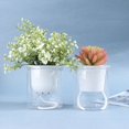 thumbnail image 4 of Watering Planter Handmade 2 Layer Self Watering Plant Flower Pot With Container, 4 of 5