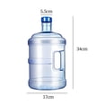 thumbnail image 2 of Contenedor de agua 5L grande Miuth contenedor de de agua portátil cubo de fácil de llevar almacenamiento de agua PC Camping jarra de Baoblaze botella, 2 of 2