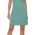 thumbnail image 3 of Vince Camuto Women's Bow Neck Halter Dress Green Size 10, 3 of 3