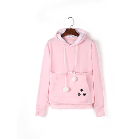 Musuos Fashion Unisex Kangaroo Pet Dog Cat Holder Carrier Coat Pouch Large Pocket Hoodie Top