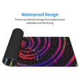 thumbnail image 4 of Xecao A Bright Abstract for Mouse Pad - Waterproof Extended Contour Mouse Mat, Large Gaming Mousepad Laptop Keyboard Mat with Non-Slip Rubber Base, 4 of 8