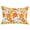 White, Yellow, variant on Orange Yellow Pumpkins Throw Pillow 18x18 Inch, Thanksgiving Maple Leaves Fall Waterproof Outdoor Pillow Covers with Insert, Decorative Pillowcase Cushion for Couch, Sofa, Bed, Patio, Garden