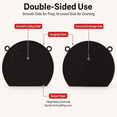 thumbnail image 5 of Food Grade TPU Double Sided Cutting Board, Scratch Resistant Non Slip Chopping Mat, Hanging Drip Dishwasher Safe Kitchen Prep Board for Meat, Vegetables, Fruits, 4 Soft Pastel Color Selections, 5 of 6
