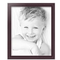 thumbnail image 2 of ArtToFrames 14" x 17" Cherry Picture Frame, 14x17 inch Red Wood Poster Frame (WOM-4095), Pack, 2 of 8
